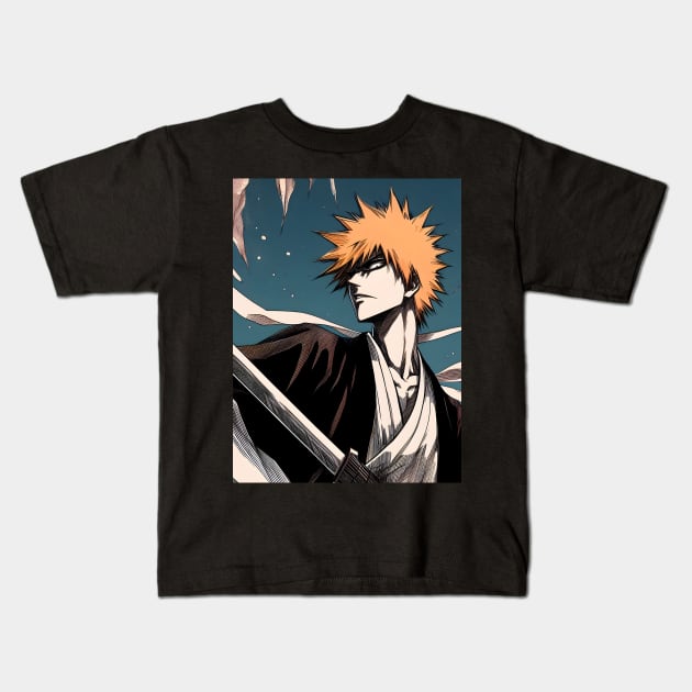 Manga and Anime Inspired Art: Exclusive Designs Kids T-Shirt by insaneLEDP